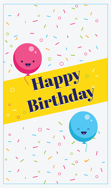 birthday card template 1