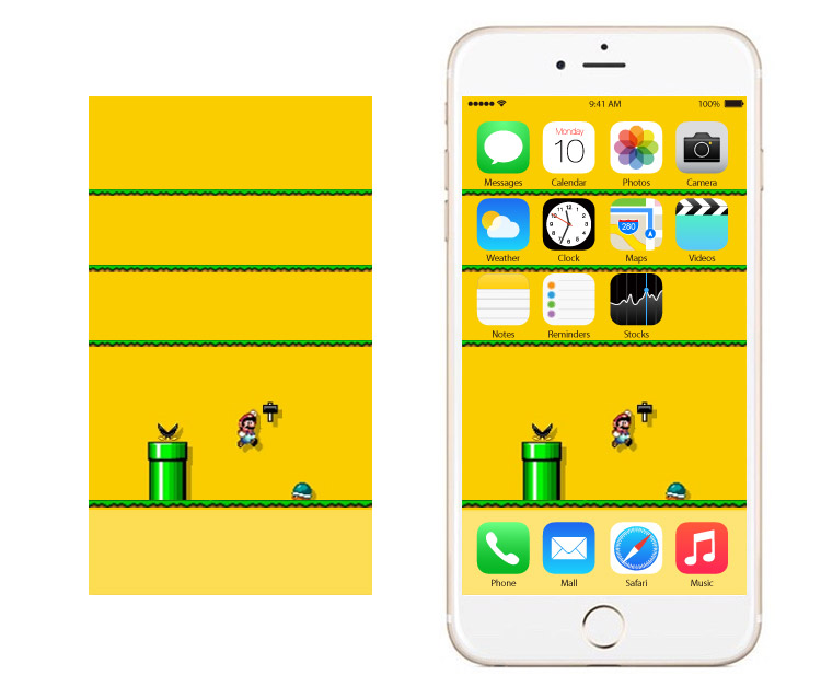Mario Wallpapers for iPhone 7