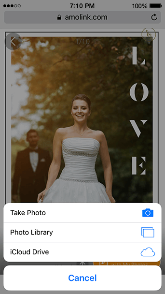 create photo slideshow with music pic 4